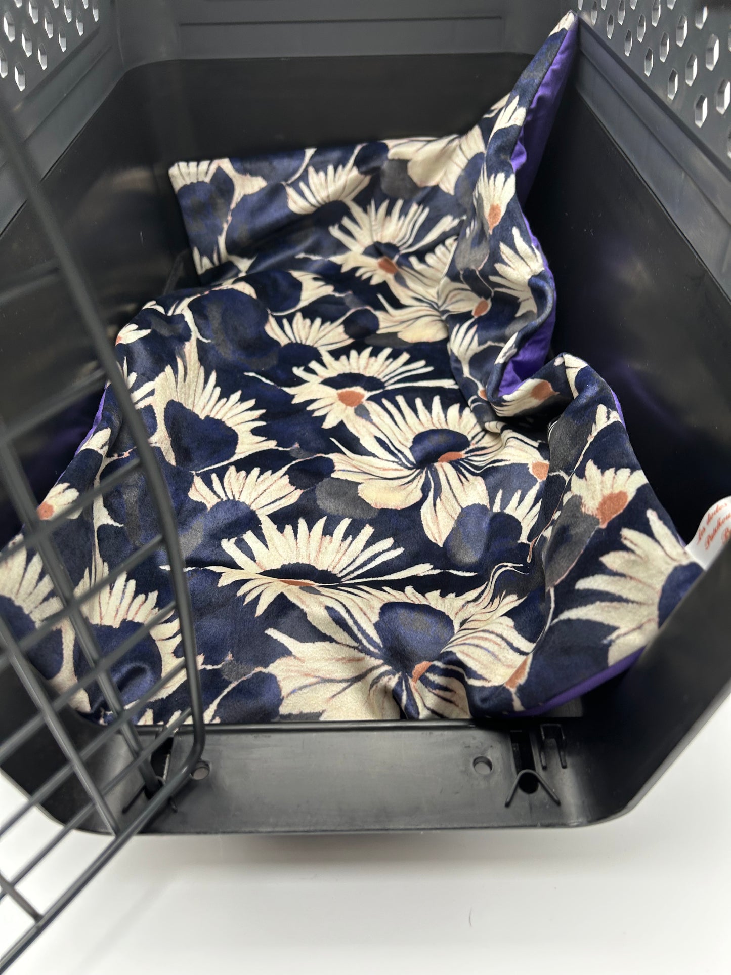 ⭐️ Petit plaid modèle Aconit 2, 50x35 pour caisse de transport