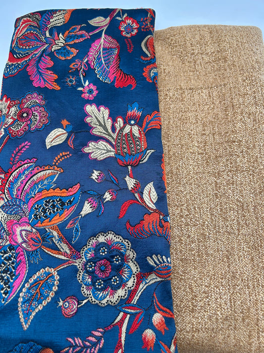 ⭐️ Petit plaid modèle Lotus, 55x40