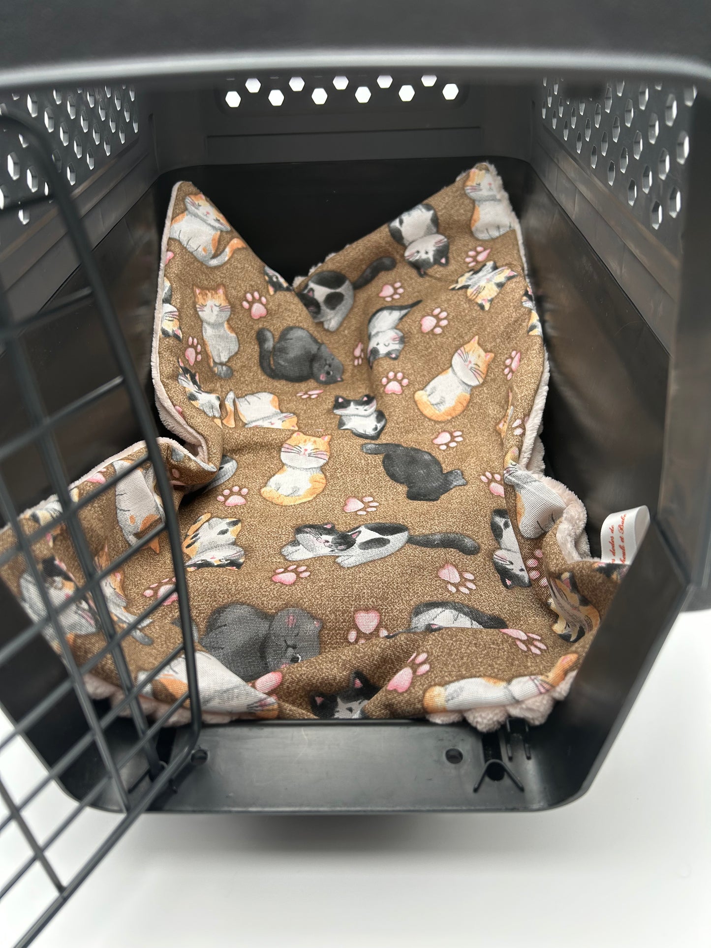 Petit plaid 50x35 pour caisse de transport