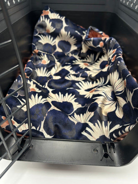 ⭐️ Petit plaid modèle Aconit, 50x35 pour caisse de transport