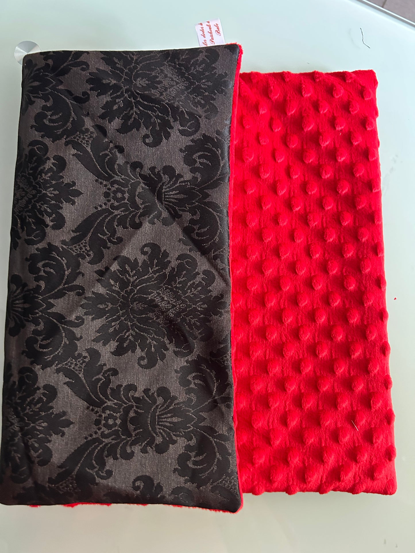 ⭐️ Petit plaid modèle Patchouli, 50x35 pour caisse de transport